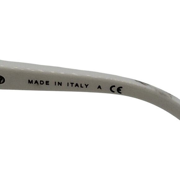 304267BW (S3) Chanel Glasses Silver Leather - Picture 6 of 8